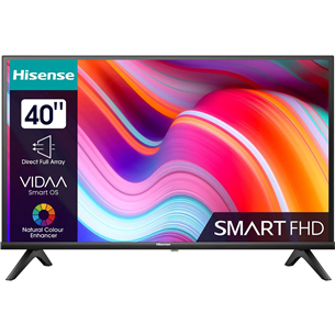 Hisense A4K, 40", Full HD, LED LCD, black - TV