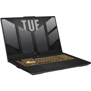 Nešiojamas kompiuteris ASUS TUF Gaming F17 (2023), 17.3'', FHD, 144 Hz, i7, 16 GB, 512 GB, RTX 4050, ENG