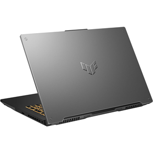 ASUS TUF Gaming F17 (2023), 17,3'', FHD, 144 Гц, i7, 16 ГБ, 512 ГБ, RTX 4050, ENG, серый - Ноутбук