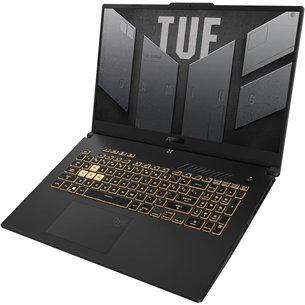 Nešiojamas kompiuteris ASUS TUF Gaming F17 (2023), 17.3'', FHD, 144 Hz, i7, 16 GB, 512 GB, RTX 4050, ENG