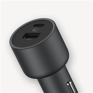 Xiaomi 67 W Car Charger, USB-A, USB-C, черный - Автомобильное зарядное устройство