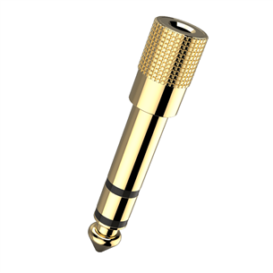 Adapteris Hama Avinity, 3,5 mm -- 6,3 mm, gold-plated