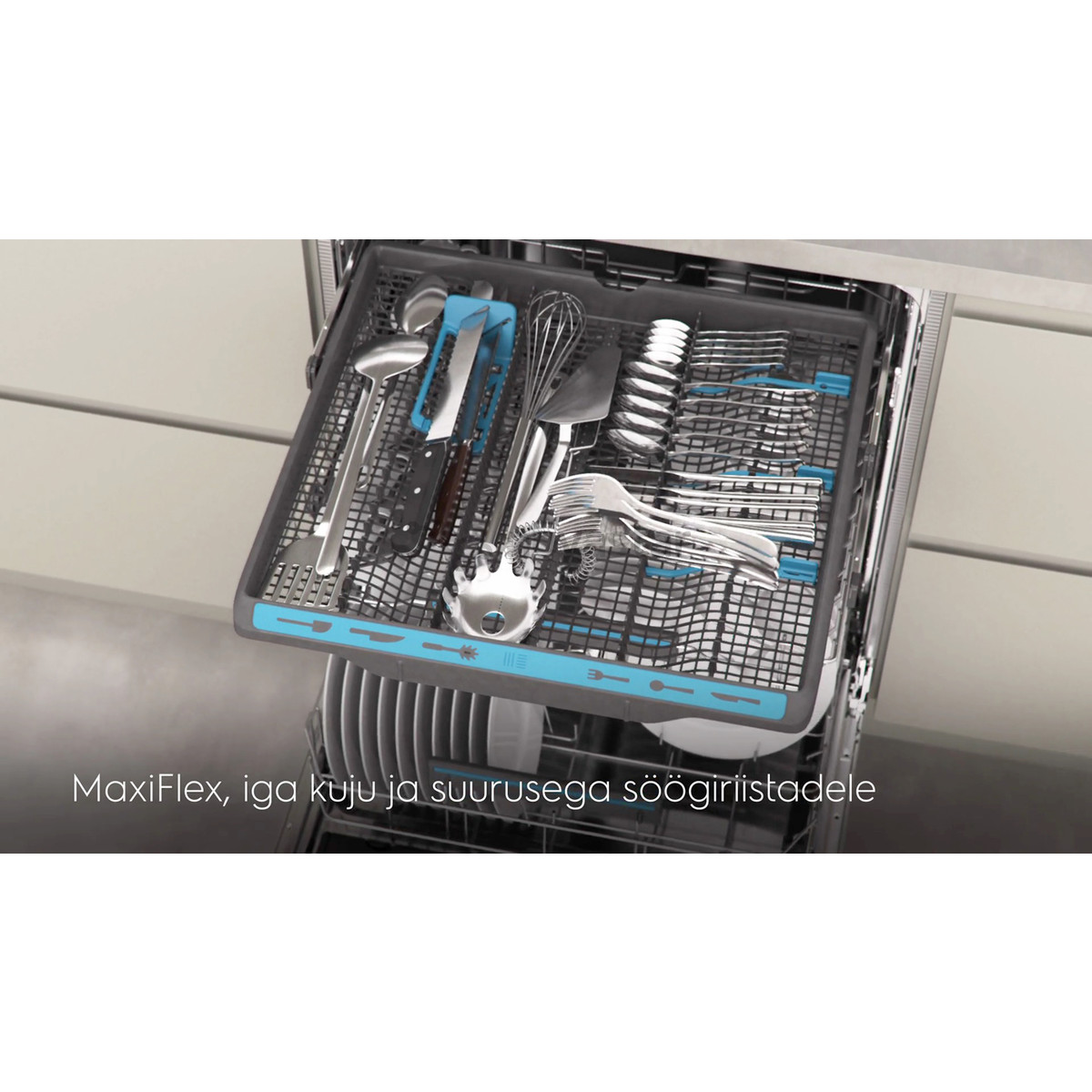 Electrolux 600 SatelliteClean, 14 place settings, white - Free standing dishwasher