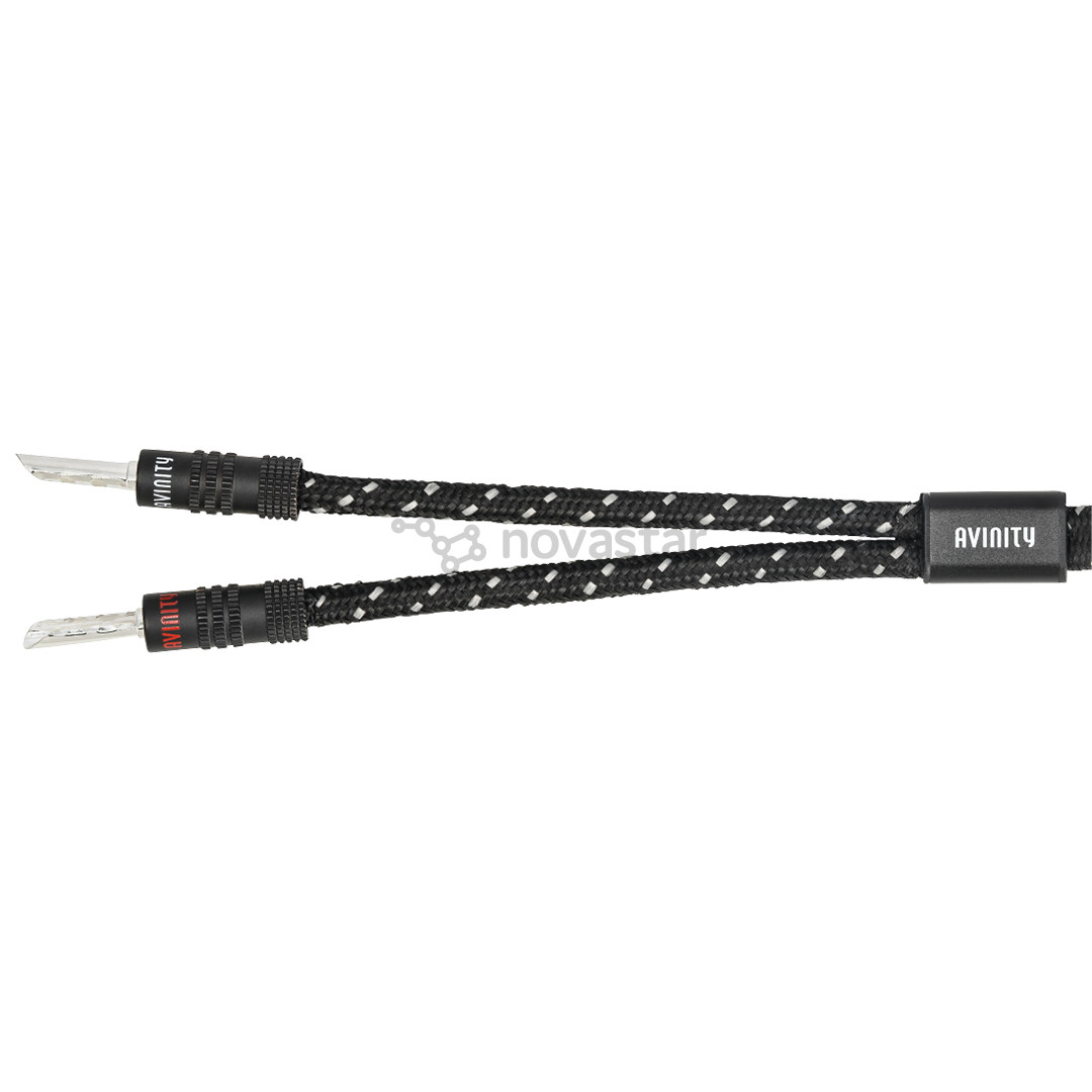 Avinity Loudspeaker Cable, 2 x 2,5mm², 3 m, black/gray - Loudspeaker cable