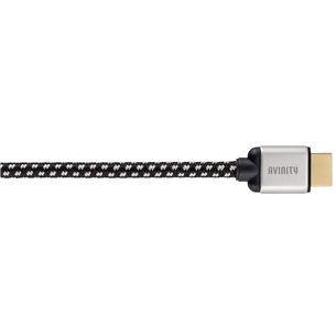 Laidas Avinity High Speed ​​HDMI, Ethernet, gold-plated, 1,5 m, silver 00127086