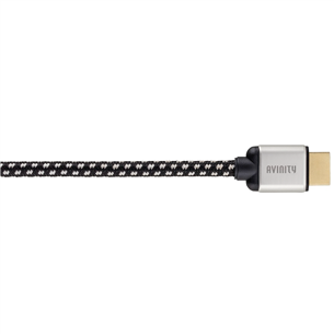 Laidas Avinity High Speed ​​HDMI, Ethernet, gold-plated, 1,5 m, silver