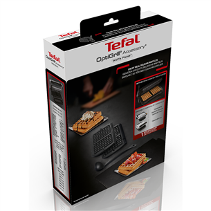 Tefal Optigrill, черный - Панели для приготовления вафель + половник