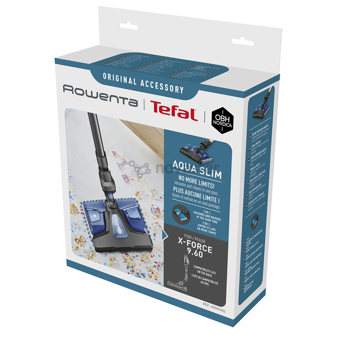 Tefal Aqua Slim, 2-in1 - Mop head for X-Force 9.60
