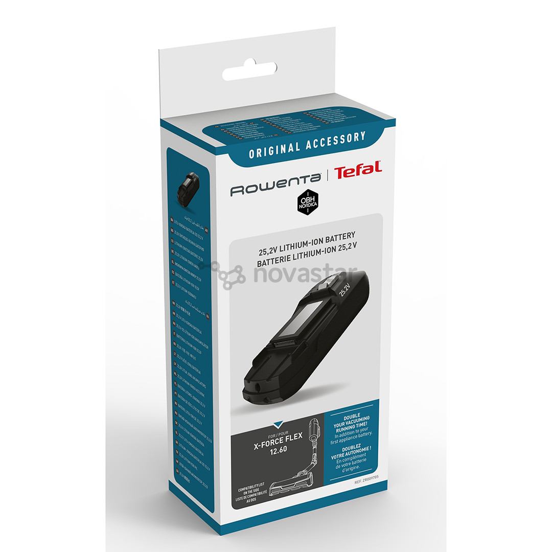 Tefal, 25,2 V - Removable battery for X-Force Flex 12.60