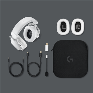 Logitech G PRO X 2, white - Wireless headset