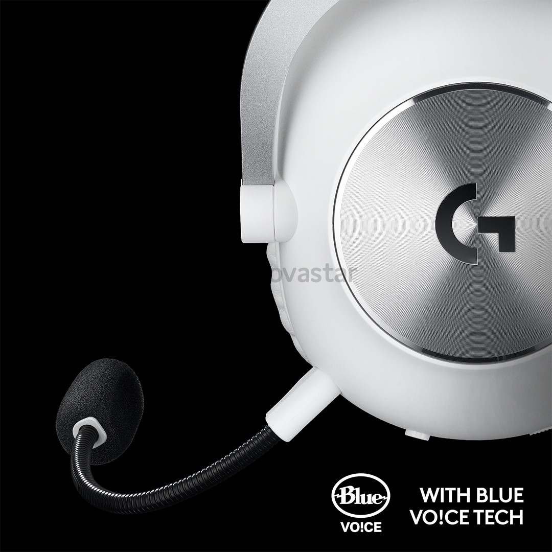 Logitech G PRO X 2, baltos - Belaidės ausinės