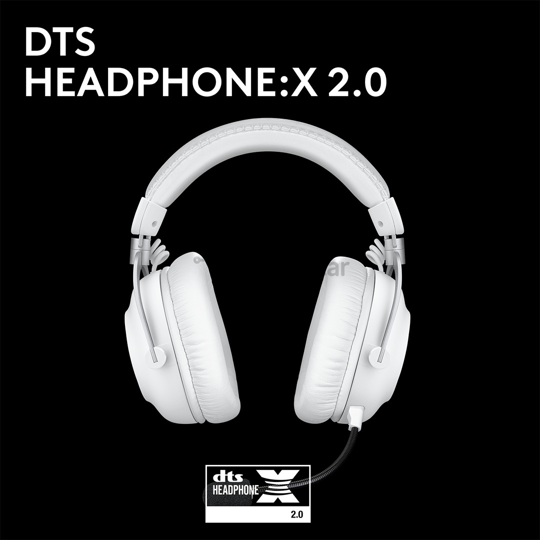 Logitech G PRO X 2, baltos - Belaidės ausinės