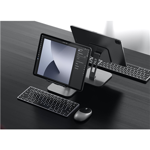 Satechi Aluminium Desktop Stand, space gray - Tablet stand