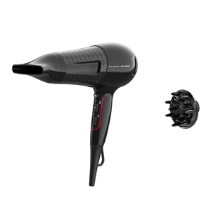 Rowenta x Karl Lagerfeld Powerline, 2100 W, black - Hairdryer