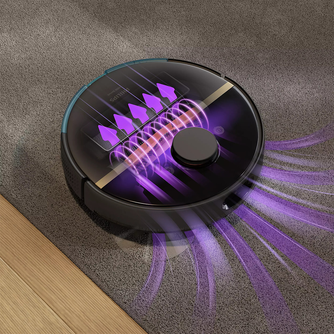 Dulkių siurblys-robotas Philips HomeRun 7000 Series Aqua, Wet & Dry