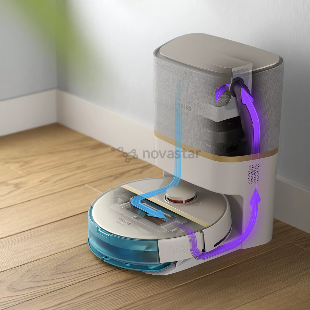 Philips XU7100/02 HomeRun 7000 Series Aqua, wet & dry - Dulkių siurblys robotas