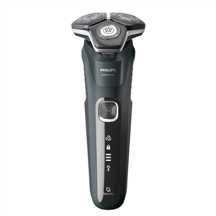 Philips Shaver Series 5000 Wet & Dry, темно-зеленый - Бритва