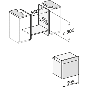 Orkaitė Miele H2467BP