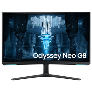 Monitorius Samsung LS32BG850NPXEN, Neo G8 G85NB, 32'', Ultra HD, 240 Hz, Mini LED, lenktas LS32BG850NPXEN