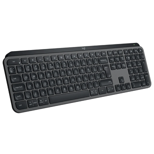 Klaviatūra Logitech MX Keys S, SWE, juoda