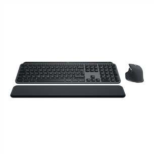 Logitech MX Keys S Combo, SWE, juoda - Belaidė klaviatūra ir pelė