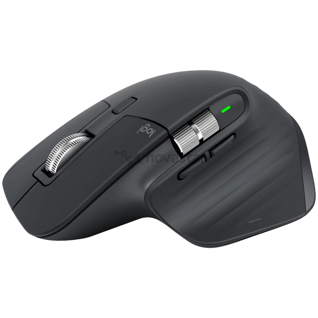 Logitech MX Keys S Combo, SWE, juoda - Belaidė klaviatūra ir pelė