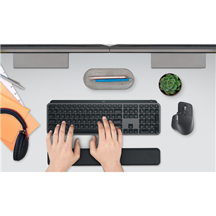 Logitech MX Keys S Combo, SWE, black - Wireless keyboard and mouse