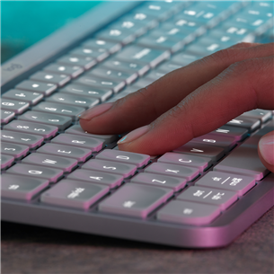 Logitech MX Keys S, SWE, серый - Беспроводная клавиатура