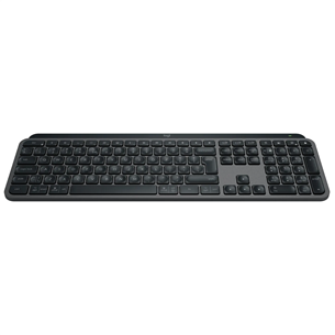 Klaviatūra Logitech MX Keys S Plus, SWE, juoda