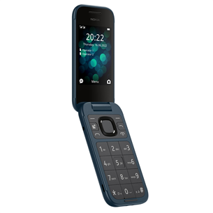 Nokia 2660 Flip, blue 1GF011GPG1A02