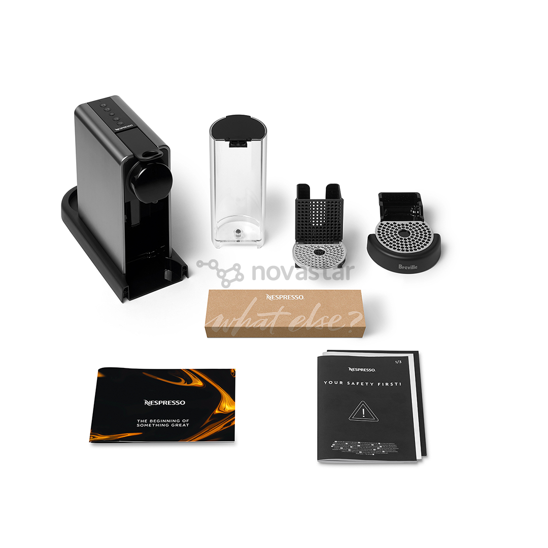 Kapsulinis kavos aparatas Nespresso Citiz Titan, titanium