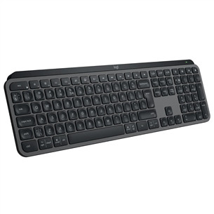 Logitech MX Keys S, US, juoda - Belaidė klaviatūra