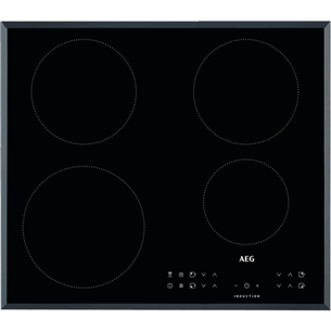 AEG 3000, width 60 cm, black - Built-in induction hob IKB64301FB