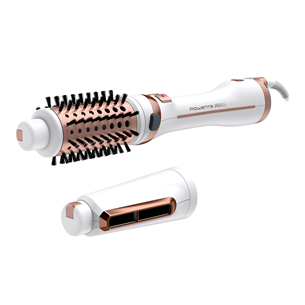 Rowenta Brush Activ’ Ultimate Care, white - Rotating Hot Air Brush CF9720