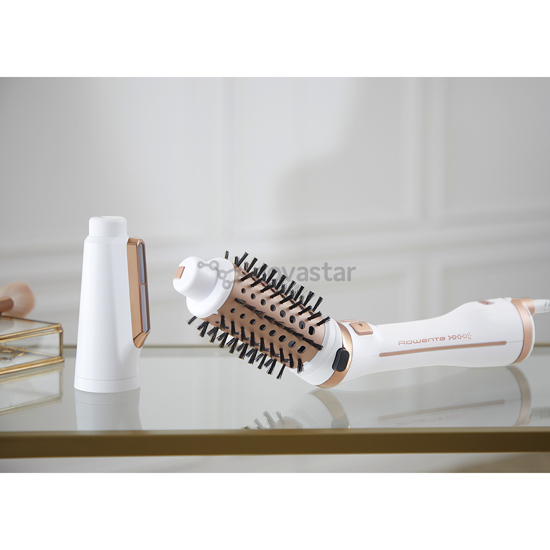 Rowenta Brush Activ' Ultimate Care, white - Rotating Hot Air Brush, CF9720  | Novastar