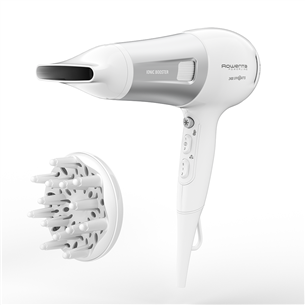 Rowenta Powerline, 2100 W, white - Hair dryer CV5930