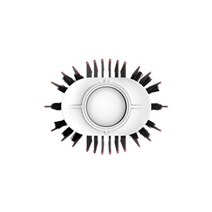 Rowenta Volumizer, baltos - Plaukų formavimo šukos