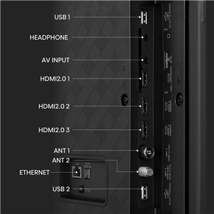 Televizorius Hisense 43A6K, 43'', Ultra HD, LED LCD