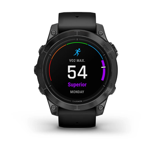 Išmanusis laikrodis Garmin Epix 2 Pro 47mm, Dark gray/Black