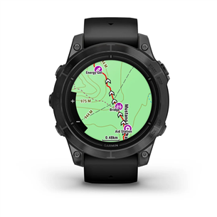 Išmanusis laikrodis Garmin Epix 2 Pro 47mm, Dark gray/Black