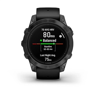 Garmin epix Pro (Gen 2), 47 мм, темно-серый/черный - Спортивные часы