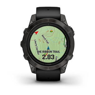 Išmanusis laikrodis Garmin Epix 2 Pro 47mm, Dark gray/Black