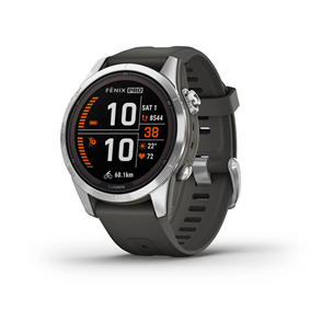 Garmin Fenix 7S Pro Solar, 42 мм, серый - Спортивные часы