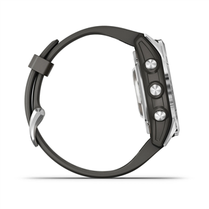 Garmin Fenix 7S Pro Solar, 42 мм, серый - Спортивные часы