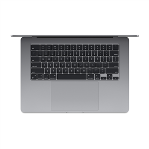 Nešiojamas kompiuteris Apple MacBook Air 15" (2023), M2 8C/10C, 8 GB, 256 GB, SWE