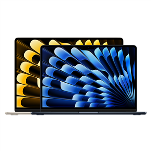 Apple MacBook Air 15" (2023), M2 8C/10C, 8 GB, 256 GB, ENG, midnight  - Notebook