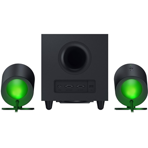 Garso kolonėlės Razer Nommo V2, 2.1, Black