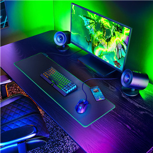 Razer Nommo V2, 2.1, черный - Компьютерные колонки