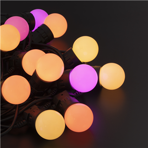 Išmaniosios lemputės Twinkly Festoon Lights 40 RGB, 20 m, black