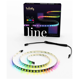 LED juosta Twinkly Line Extension Kit, 1,5m, black